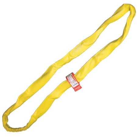 Endless Round Slings, 24 Ft L, Yellow